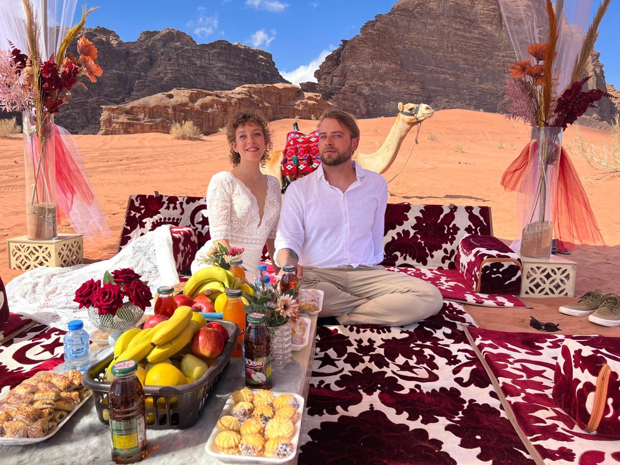 Moon Magic Valley Lägenhet Wadi Rum Exteriör bild